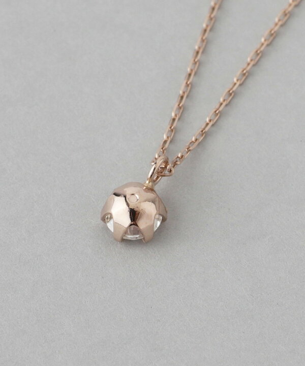 楽天市場】一粒ダイヤモンドのネックレス[0.1ct][ロゼチナ  