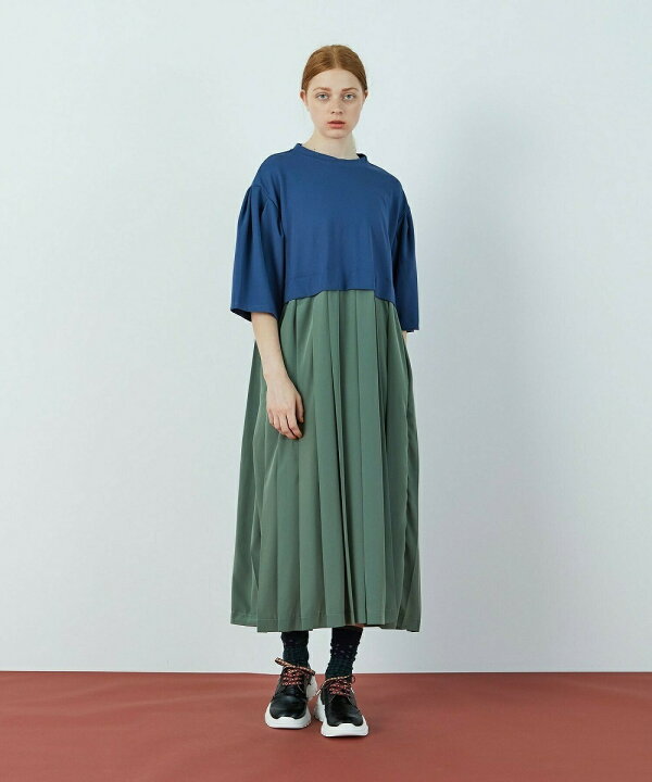 楽天市場】ドッキングプリーツ ワンピース／フラボア : 丸井（マルイ  