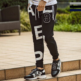 1PIU1UGUALE3 RELAX(ウノピゥウノウグァーレトレ)ビッグファスナーランダムロゴパンツ／ウノピゥウノウグァーレトレ リラックス（1PIU1UGUALE3 RELAX）