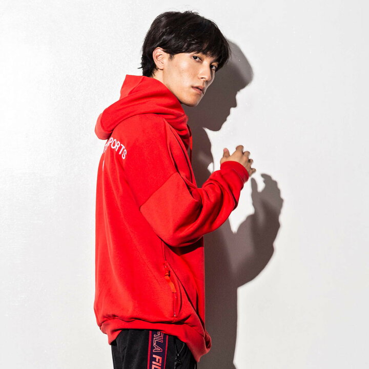 楽天市場】FILA HERITAGE(フィラヘリテージ)ハーフジップパーカー  