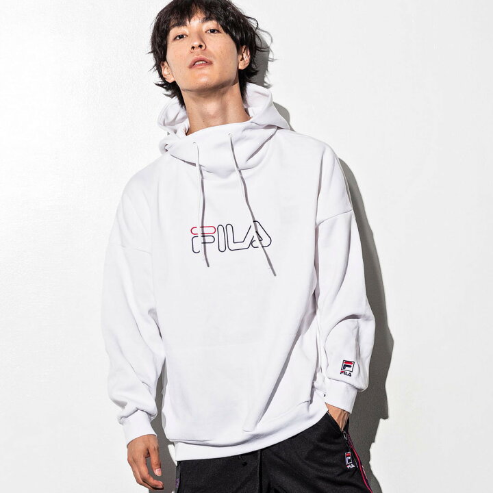 楽天市場】FILA HERITAGE(フィラヘリテージ)ハーフジップパーカー  