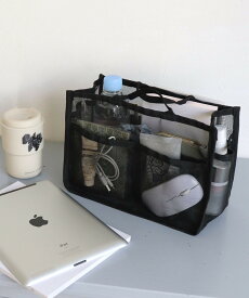 【バッグインバッグ / 軽量 / スパ / WEB限定】メッシュ バッグインバッグ 大／ティーエスエル（TSL）