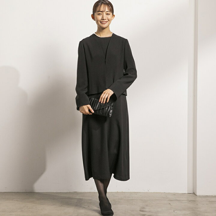 楽天市場】ジャケット＆ワンピース/卒入学式 ＜大きいサイズ有＞/喪服 