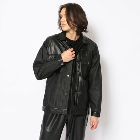 LUSOR（ルーソル）Ecoleather　G　JKT　エコレザーGジャケット／ビーセカンド（B'2nd）