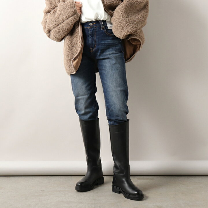 楽天市場】【VELETTO／ヴェレット】厚底プレーンロングブーツ 