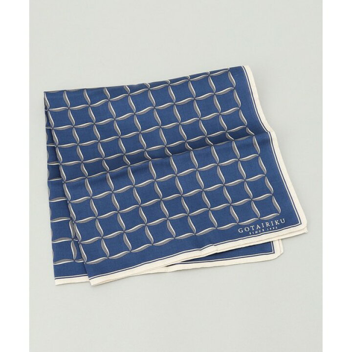 楽天市場 ｇｏｔａｉｒｉｋｕオリジナル ハンカチ ウェーブチェック柄 五大陸 丸井 マルイ 楽天市場店