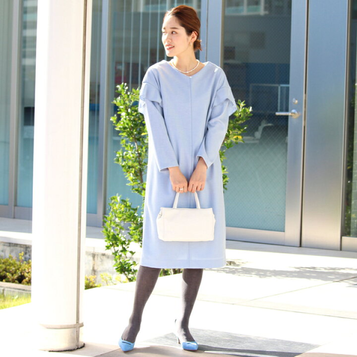 楽天市場 ウールジョーゼットフリルワンピース ノーリーズ Nolley S 丸井 マルイ 楽天市場店