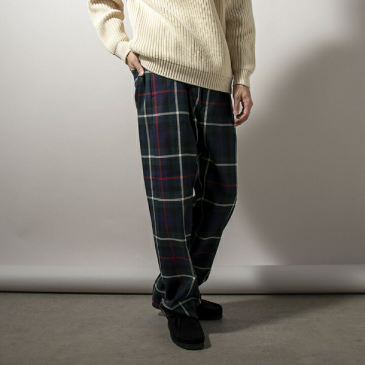 Kinloch Anderson キンロックアンダーソン タータンチェックトラウザー 