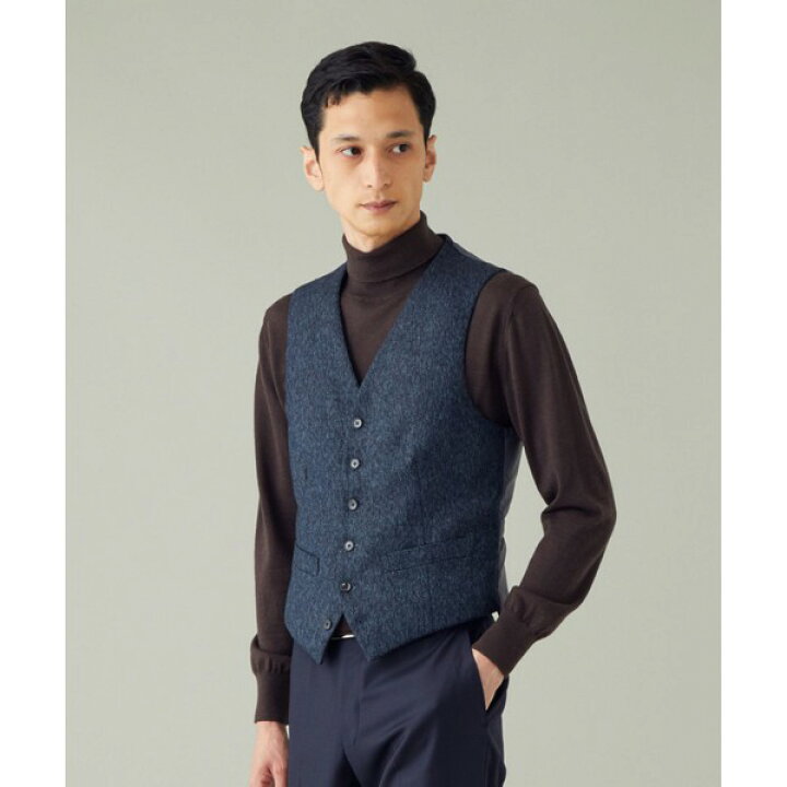 新品 GOTAIRIKU ダウン ジレベスト 【サイズ：L】 ブルー インナー 五  