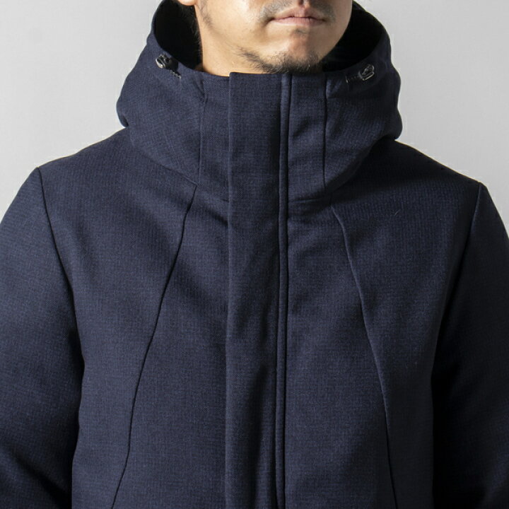 楽天市場】【河田フェザー】ストレッチ 撥水 ダウン コート 