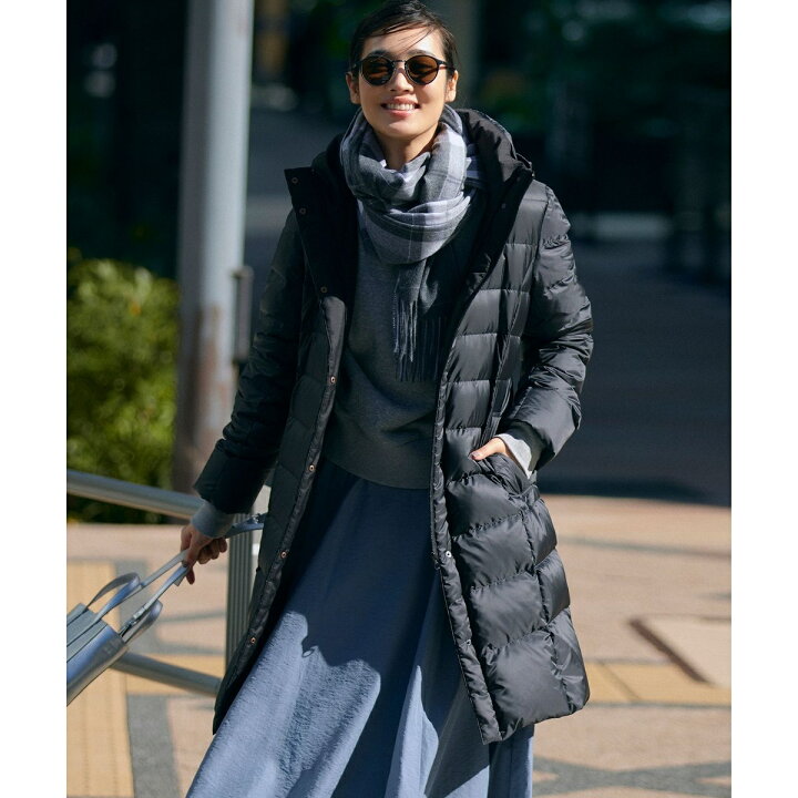 楽天市場】【洗える】シレータフタ ロング ダウンコート／23区（23KU