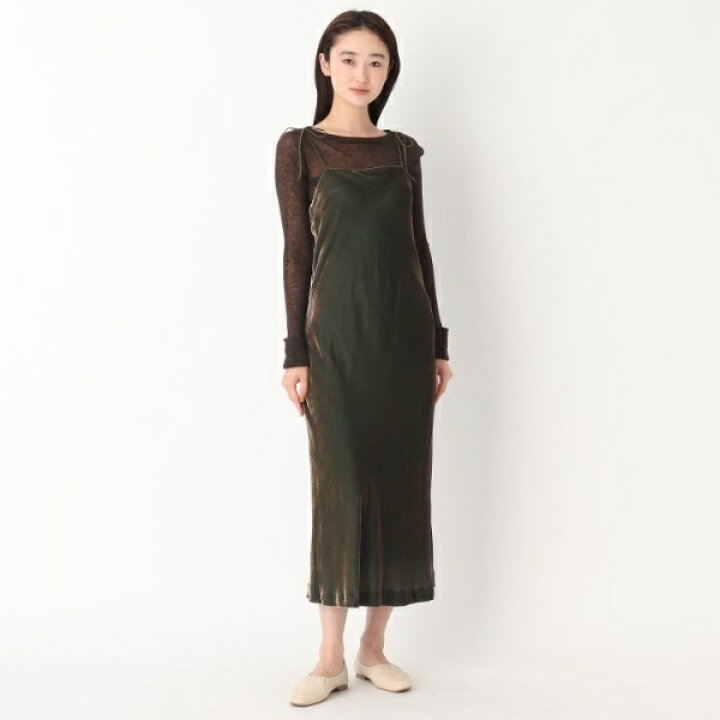 楽天市場】◇【百々千晴さんコラボ】シルクレーヨンベルベット キャミ  