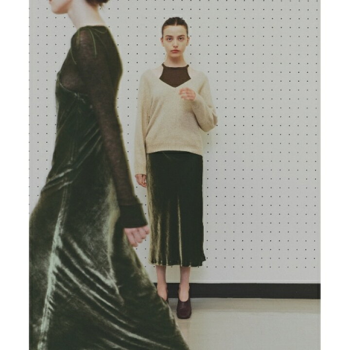 楽天市場】◇【百々千晴さんコラボ】シルクレーヨンベルベット キャミ  