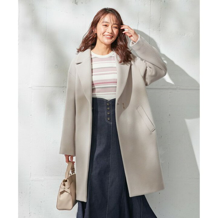 楽天市場】【Bellandi】バージンウール チェスターコート 