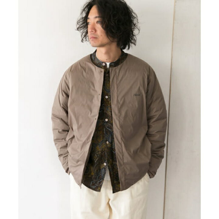 NANGA×URBAN RESEARCH DOORSインナーダウン モカ