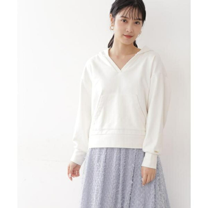 楽天市場 裏毛スエード調パーカー ジル バイ ジルスチュアート 丸井 マルイ 楽天市場店