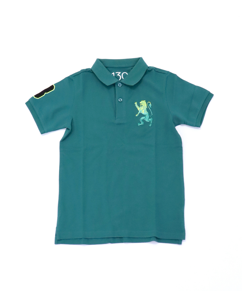 予約販売品 NEW ポロシャツ ジョルダーノ ビッグライオン半袖ポロシャツ 【お取り寄せ】