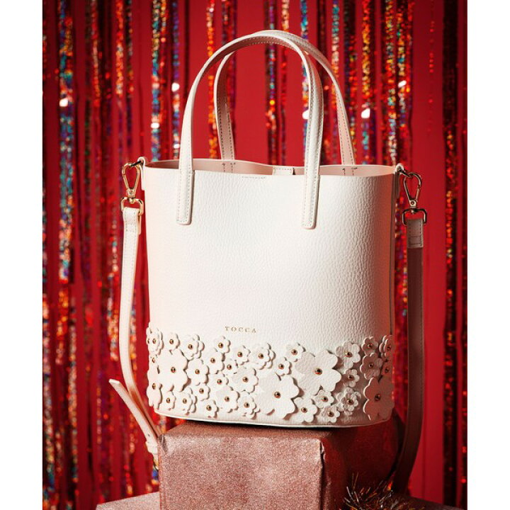 楽天市場】GARDEN FLOWER LEATHER TOTE レザー 