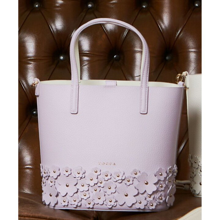 楽天市場】GARDEN FLOWER LEATHER TOTE レザー 
