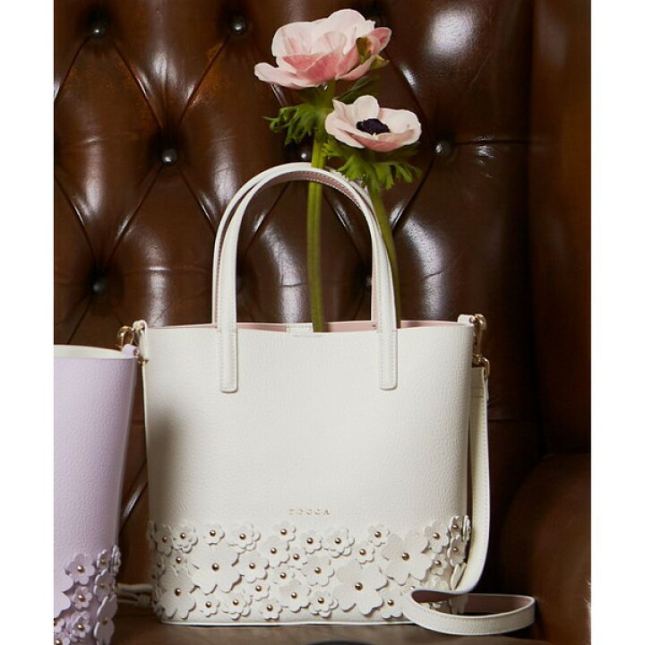 楽天市場】GARDEN FLOWER LEATHER TOTE レザー 