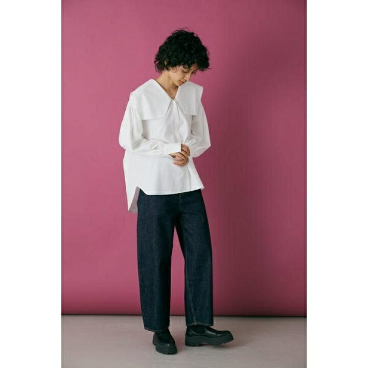 楽天市場】big collar shirt／ブラック バイ マウジー（BLACK BY 