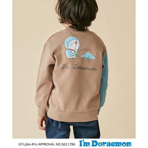 NEW その他トップス 140cmまで I’m Doraemon 袖切替プルオーバー ショップ 超安い 想像を超えての ザ ティーケー