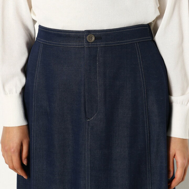 楽天市場】〔＋サイズ〕【ウォッシャブル】シャンブレーツイル 後ろ裾  