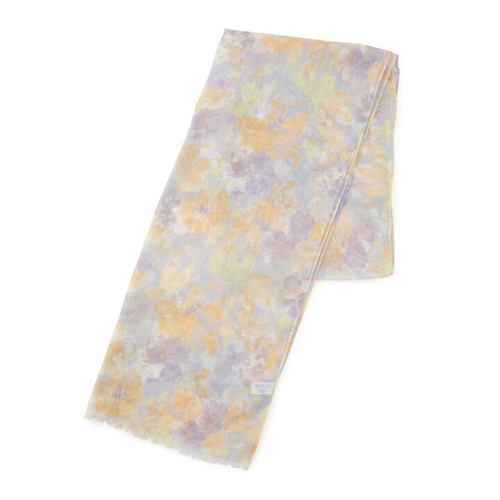 楽天市場 リサイクルポリエステルフラワープリントスカーフ ロペピクニックパサージュ Rope Picnic Passage 丸井 マルイ 楽天市場店