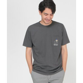 ドリンク刺繍ポケットTシャツ ECO／イッカ（ikka）