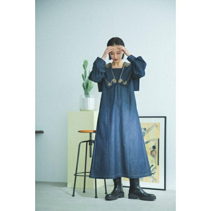 楽天市場 ｂｉｇカラー刺繍ワンピース ローズバッド Rose Bud 丸井 マルイ 楽天市場店