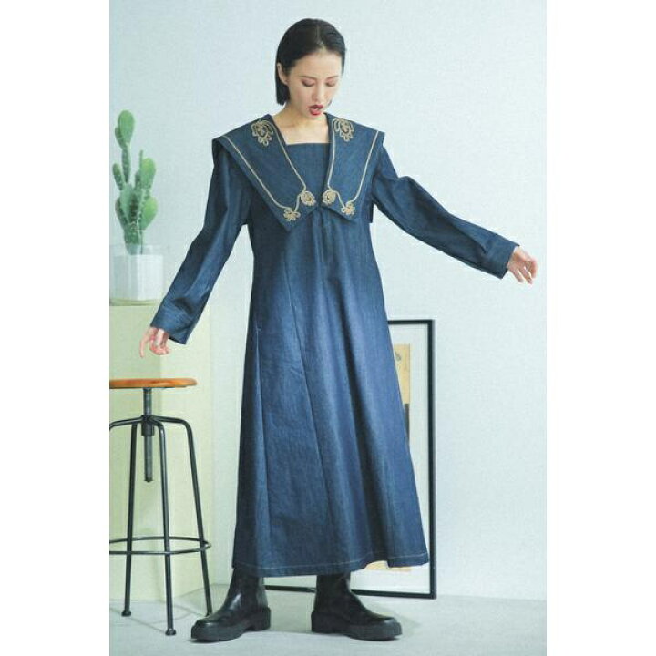 楽天市場 ｂｉｇカラー刺繍ワンピース ローズバッド Rose Bud 丸井 マルイ 楽天市場店