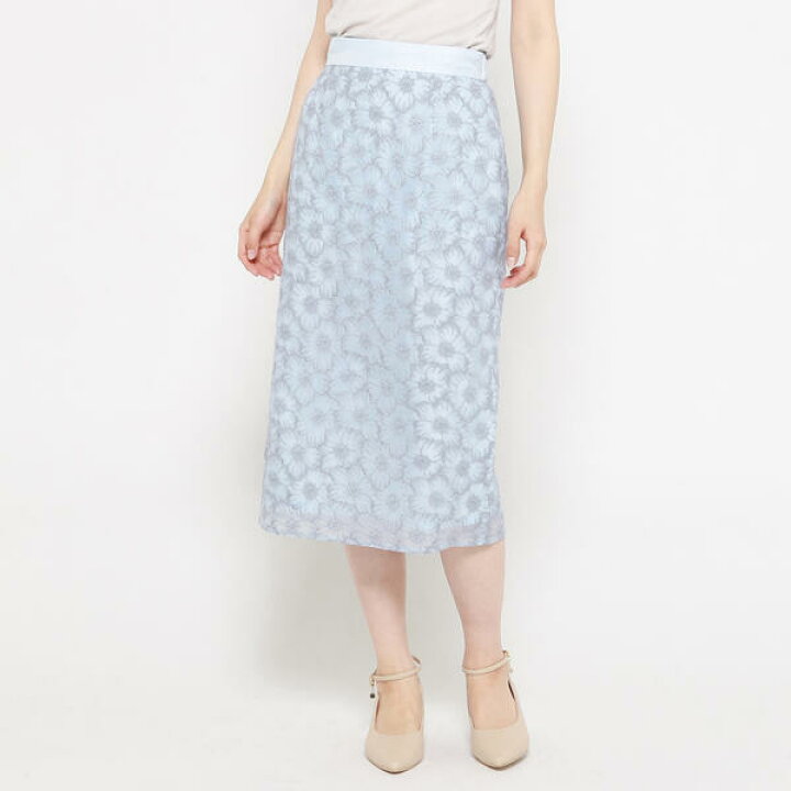 ミッシュ マッシュ オーガンジー花柄スカート 正規品送料無料