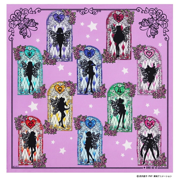 楽天市場】美少女戦士セーラームーン×ANNA SUI プリントハンカチ 