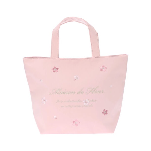 楽天市場】sakura刺繍Sトートバッグ／メゾン ド フルール（Maison de 