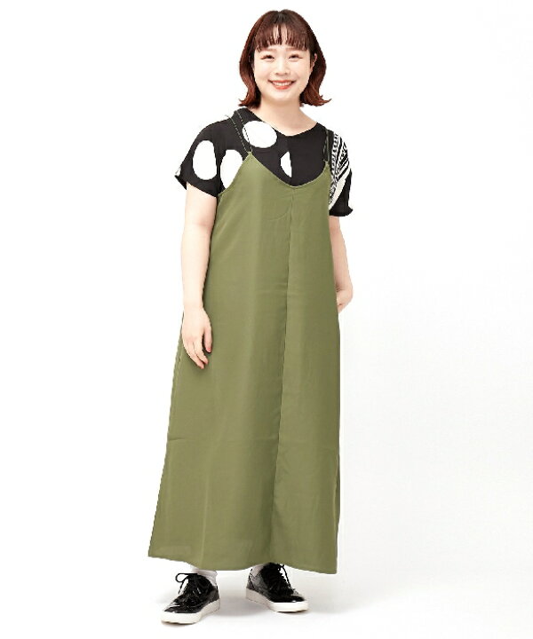 楽天市場 大きいサイズ あっちこっちｖキャミｏｐ アズノゥアズオオラカ As Know As Olaca 丸井 マルイ 楽天市場店