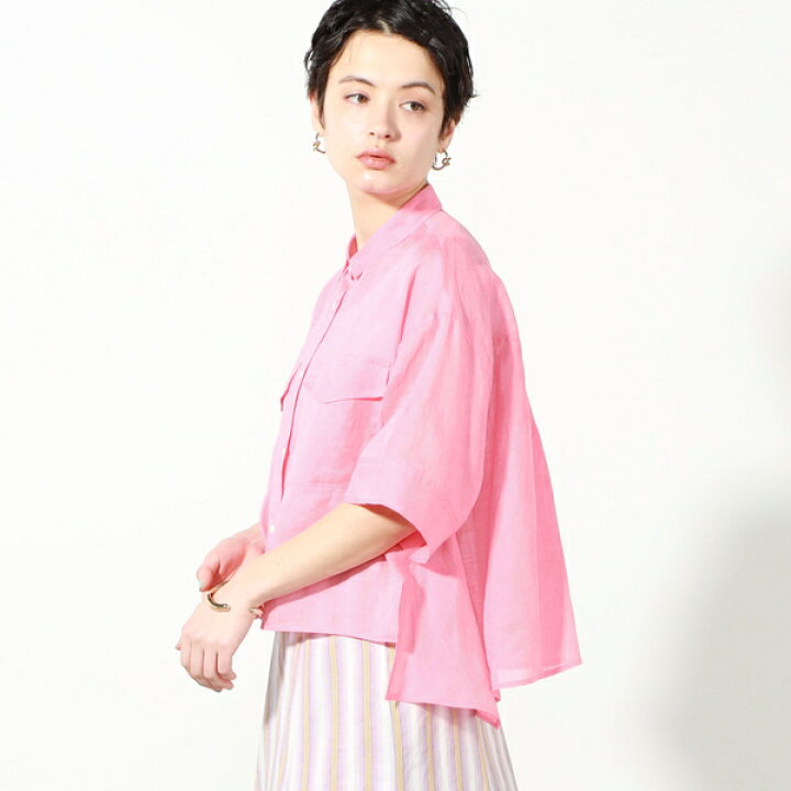 楽天市場】◇【WEB限定】ペーパーリネンショートシャツ／ノーリーズ 