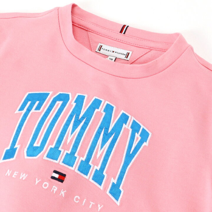 楽天市場】GIRLS バーシティーTシャツワンピース／トミー ヒルフィガー  