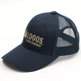 【LOGOS】オーセンティックメッシュキャップ(3色展開/サイズフリー/手洗い可/春夏)／ロゴス（logos）