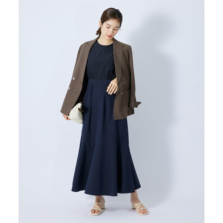 楽天市場】レーヨン強撚ピークトラペルダブルボタンジャケット／ロペ  