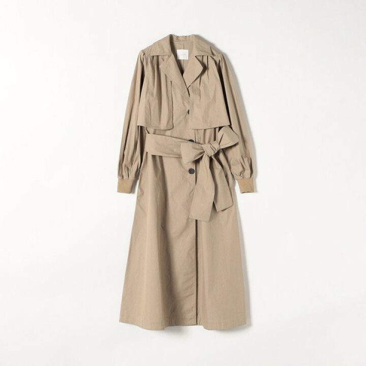 楽天市場】casa fline： ボリューム スリーブ トレンチ  