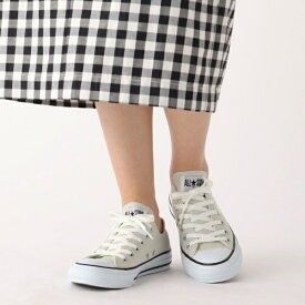 CONVERSE コンバース オールスターカラーズ OX ライトグレイ／オペークドットクリップ（OPAQUE.CLIP）