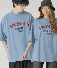 INDIAN × ADMIX 空紡糸コットン インディアン オリジナル 半袖 Tシャツ／エーエスエム（A.S.M）