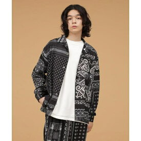 LB.03／プリントオープンカラーシャツ／ナノユニバース（NANO universe）