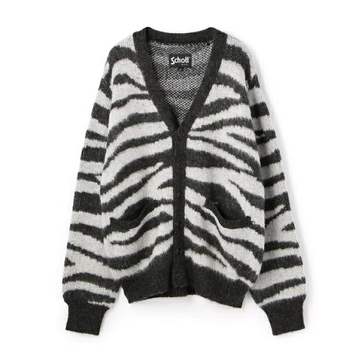楽天市場】MOHAIR ZEBRA CARDIGAN／モヘア ゼブラ カーディガン 