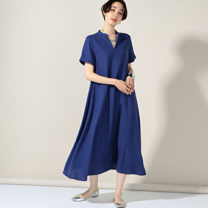 楽天市場 ｗｅｂ限定 後ろタックロングワンピース ノーリーズ Nolley S 丸井 マルイ 楽天市場店