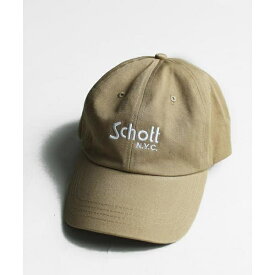 Schott／ショット／COTTON TWILL CAP BASIC LOGO／コットン ツイル ベ／ショット（Schott）