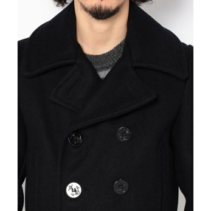 楽天市場】Schott／ショット／782US WOOL 4PKT P-COAT／ウール 4 