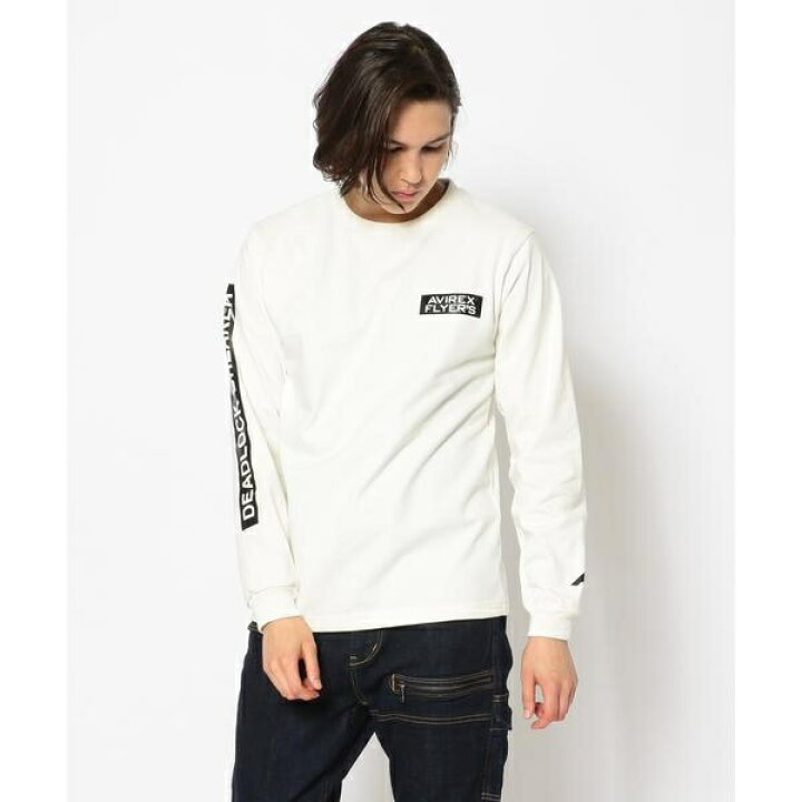 楽天市場】長袖Tシャツ UAV／ L／S T-SHIRT UAV／AF／アヴィレックス 