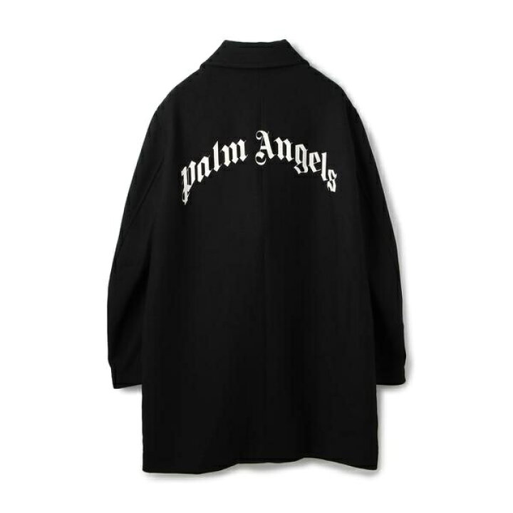 楽天市場】Palm Angels／パームエンジェルス／CURVED LOGO COAT 