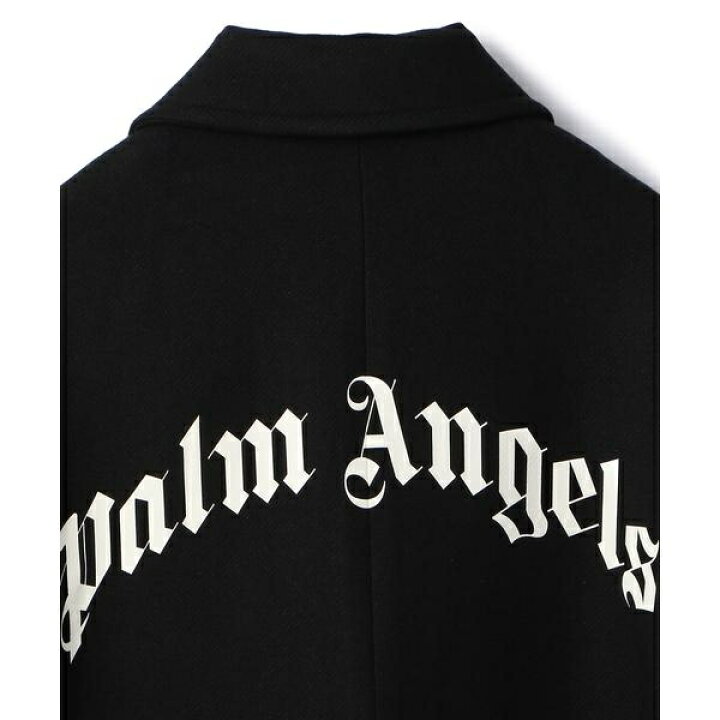 楽天市場】Palm Angels／パームエンジェルス／CURVED LOGO COAT 
